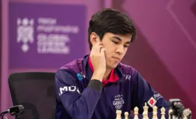 Жавохир Синдаров стал лучшим игроком среди первых досок на Global Chess League