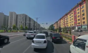 «Зелёную волну» настроили на ул. Махтумкули в Ташкенте