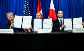 США, Дания и Гренландия подписали договор об обороне