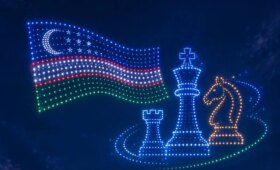 Дрон-шоу в честь победы Узбекистана на шахматной олимпиаде покажут в Ташкенте