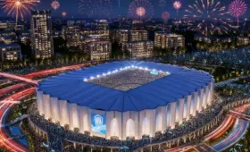 TEXNOPARK производит металлоконструкции для стадиона на 55 тысяч зрителей