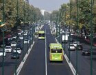 Линию BRT начали строить на улицах Амира Темура и Янги Сергели в Ташкенте
