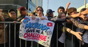 Как Мистера Биста (MrBeast) встретили в Узбекистане (+фото и видео)