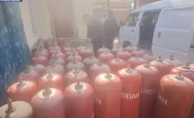 Тысячи газовых баллонов, выделенных для населения, пытались продать по завышенной цене