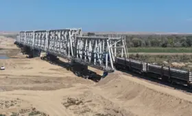 Казахстан планирует достроить новую железную дорогу в Узбекистан до конца года